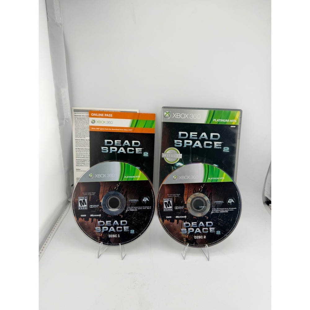 Dead Space 2 Xbox 360 Platinum Hits Complete 2-Disc Set Visceral Games EA NTSC